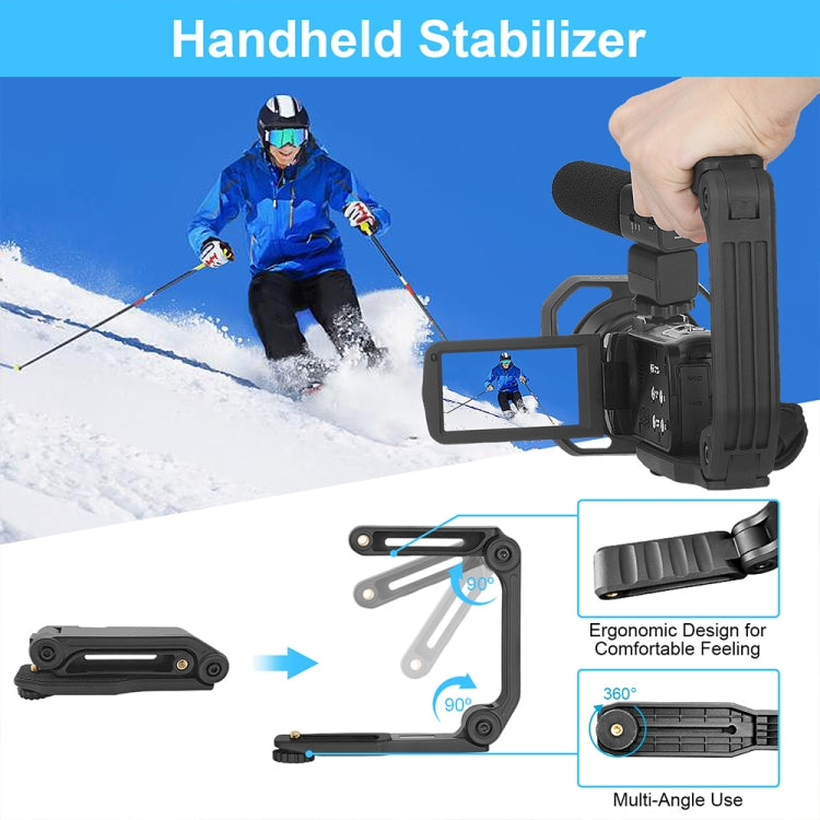 KOMERY  AF2 5600PX 18X Zoom 4K Digital Video Camera With Stabilizers Kit - Video Cameras by PMC Jewellery | Online Shopping South Africa | PMC Jewellery