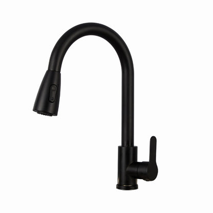 Kitchen Pull-out Faucet Stainless Steel Sink Telescopic Universal Faucet,Spec: CLY002 Wire Drawing - Faucets & Accessories by PMC Jewellery | Online Shopping South Africa | PMC Jewellery