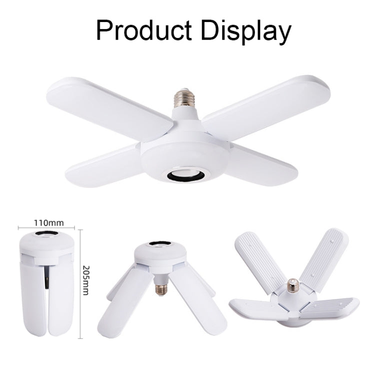 Smart Remote Control Colorful Folding Music Bulb Light with Audio Function, Spec: 4+1 - free shipping - PMC TechLife - Order now!