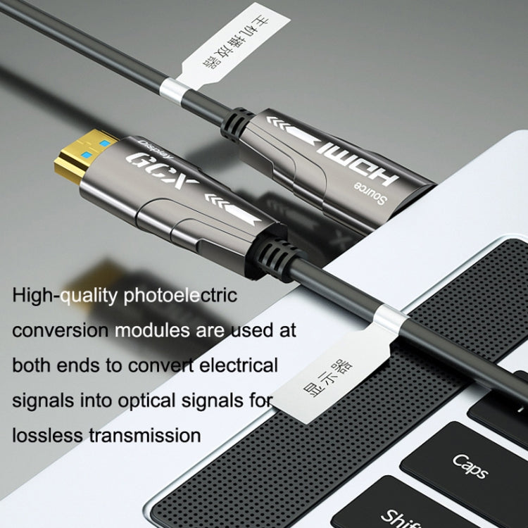 HDMI 2.0 Male To HDMI 2.0 Male 4K HD Active Optical Cable, Cable Length: 10m - Audio Optical Cables by PMC Jewellery | Online Shopping South Africa | PMC Jewellery | Buy Now Pay Later Mobicred