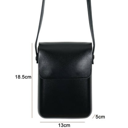 Fashion Versatile Vertical Models Single Shoulder Crossbody Mobile Phone Bag, Color: Apricot - Single-shoulder Bags by PMC Jewellery | Online Shopping South Africa | PMC Jewellery | Buy Now Pay Later Mobicred