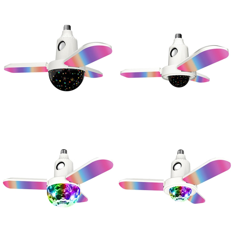 ZSCPH-001 40W Multifunctional Bluetooth RGB Colorful Three-Leaf Music Atmosphere Light, Size: L (Magic Ball) - Smart Light Bulbs by PMC TechLife | Online Shopping South Africa | PMC TechLife | Buy Now Pay Later Mobicred