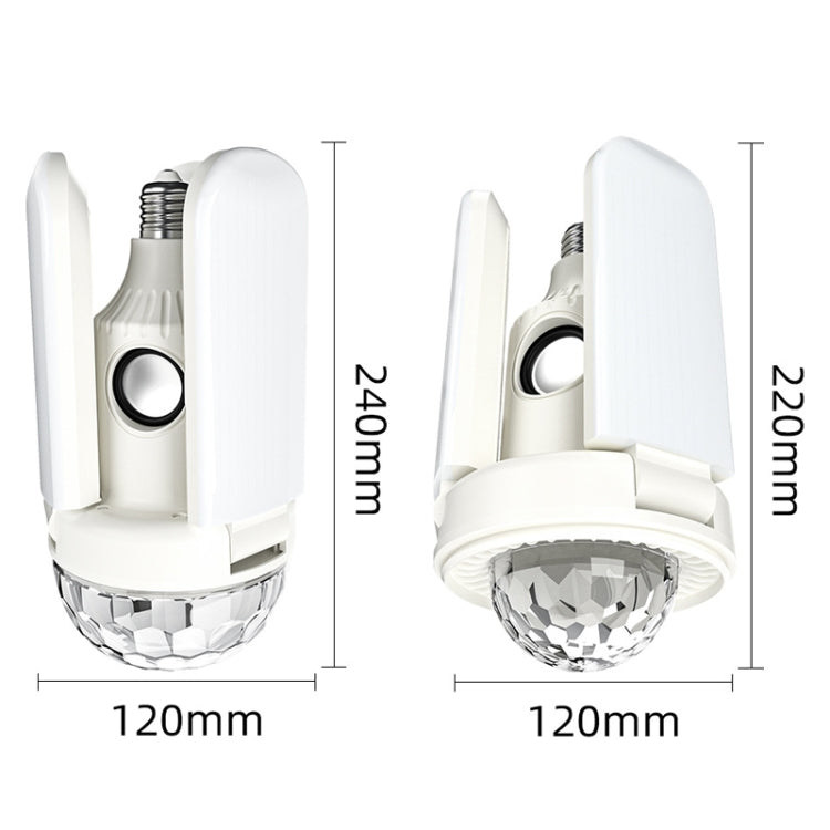 ZSCPH-001 40W Multifunctional Bluetooth RGB Colorful Three-Leaf Music Atmosphere Light, Size: L (Magic Ball) - Smart Light Bulbs by PMC TechLife | Online Shopping South Africa | PMC TechLife | Buy Now Pay Later Mobicred