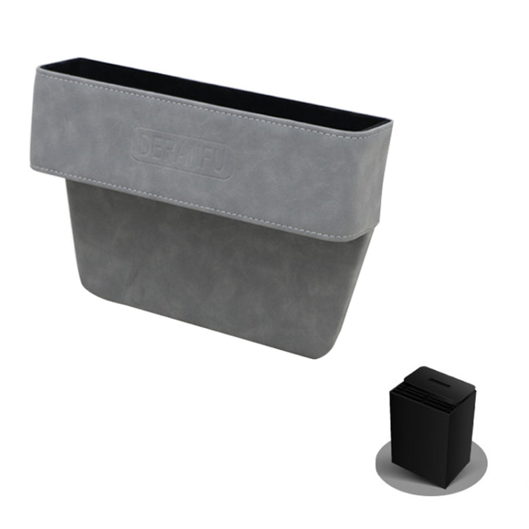 DE RAN FU Car Seat Storage Box Cup Holder Fur Citrine Phone Sundry Storage Box(Grey) - free shipping - PMC TechLife - Order now!