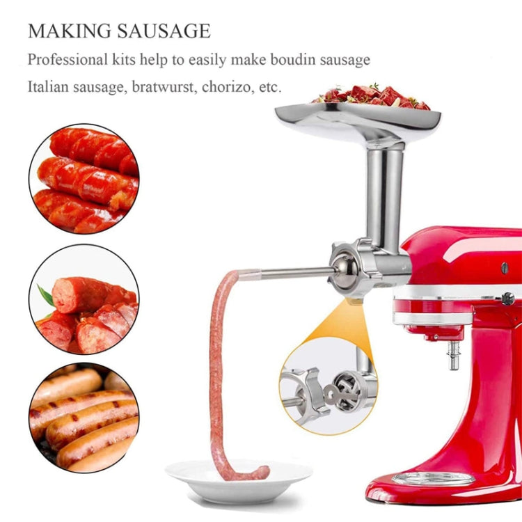 For KitchenAid Porking Enemy Accessories Dough Maker Grinder Meat Universal Set, Color: Silver Gray - Food Disposer Parts by PMC TechLife | Online Shopping South Africa | PMC TechLife | Buy Now Pay Later Mobicred