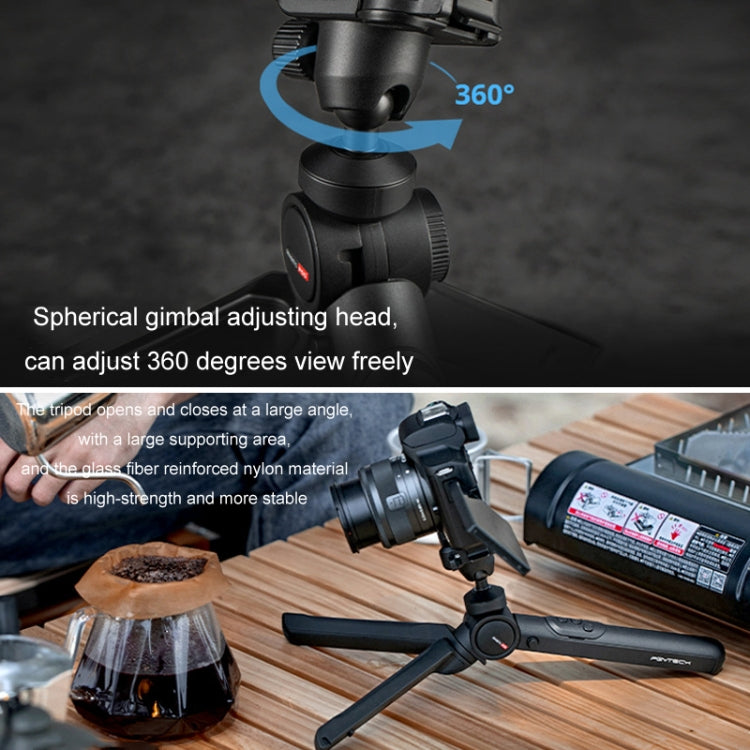 PGYTECH Camera Mobile Phone Desktop Pan Tilt Handheld Tripod, Specification: Remote Control Set - free shipping - PMC TechLife - Order now!