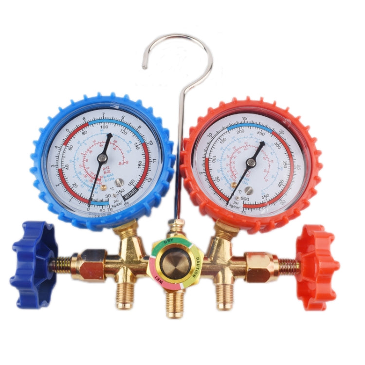 Car Air Conditioning Refrigeration Fluoridation Double Meter Valve(A) - free shipping - PMC TechLife - Order now!