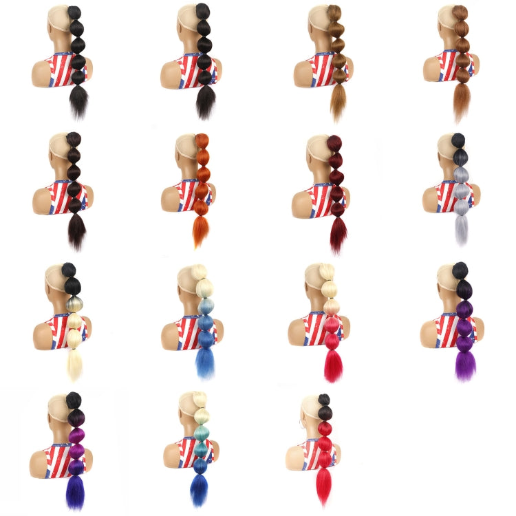 DLMW01 Bubble Shape Shaggy Wig Ponytail Drawstring Long Ponytail Wigs, Spec: 1BT613 - free shipping - PMC TechLife - Order now!