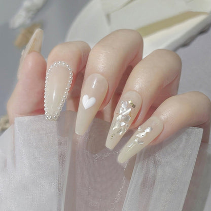 Nail Art Decoration Seashell Fragment Nail Decoration, Style: 02 Champagne - Nail Stickers by PMC Jewellery | Online Shopping South Africa | PMC Jewellery | Buy Now Pay Later Mobicred