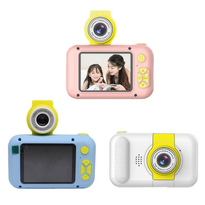 X101 Mini HD Lens Reversible Child Camera, Color: Blue+32G+Card Reader - Children Cameras by PMC Jewellery | Online Shopping South Africa | PMC Jewellery | Buy Now Pay Later Mobicred