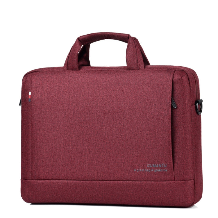 OUMANTU 020 Event Computer Bag Oxford Cloth Laptop Computer Backpack, Size: 15 inch(Wine Red) - Other by OUMANTU | Online Shopping South Africa | PMC Jewellery | Buy Now Pay Later Mobicred