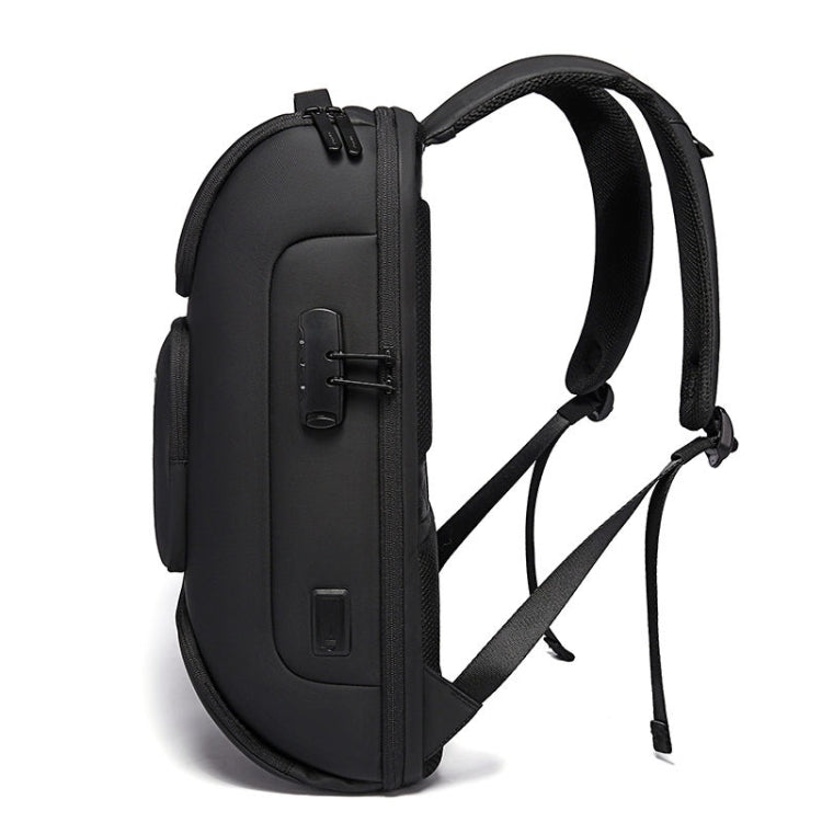 BANGE  BG-7216plus Antitheft Waterproof Travel Men Backpack 15.6 Inch Laptop Bag(Black) - free shipping - PMC TechLife - Order now!