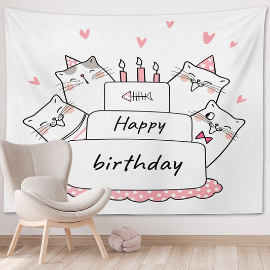 Happy Birthday Photo Backdrop Party Decoration Tapestry, Size: 230x180cm(GT56-2) - Cartoon by PMC Jewellery | Online Shopping South Africa | PMC Jewellery | Buy Now Pay Later Mobicred