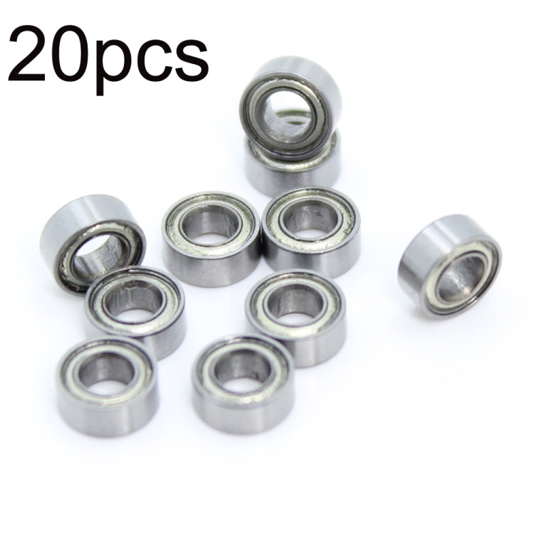 MR63ZZ Bearing 3x6x2.5mm  20pcs Miniature Ball Bearings - Bearing by PMC TechLife | Online Shopping South Africa | PMC TechLife