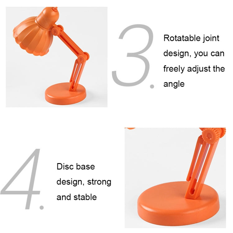 Flower Shape LED Mini Magnetic Table Lamp Foldable Bedside Night Light(09B Yellow) - free shipping - PMc TechLife - Order now!