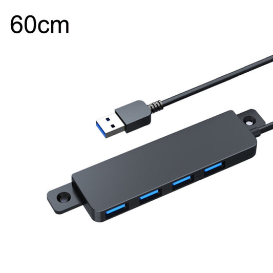 HS080-R USB3.0 60cm 4 Ports Collection High Speed HUB Extensors - USB 3.0 HUB by PMC Jewellery | Online Shopping South Africa | PMC Jewellery | Buy Now Pay Later Mobicred