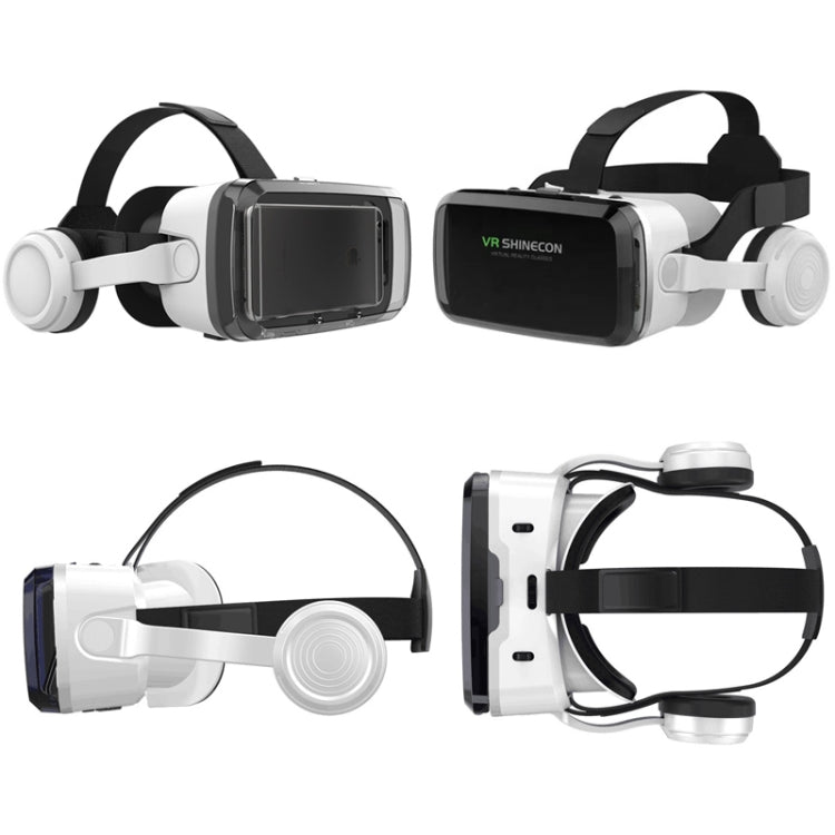 VRSHINECON G04BS+B03 Handle 3D Virtual Reality Helmet VR Glasses With Bluetooth Headset - free shipping - PMC Jewellery - Order now!