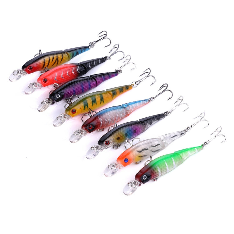 HENGJIA JM010 9cm 7g 2 Sections Bionic Bait With Beads Diving Mino Fake Bait(7) - Fishing Lures by HENGJIA | Online Shopping South Africa | PMC TechLife