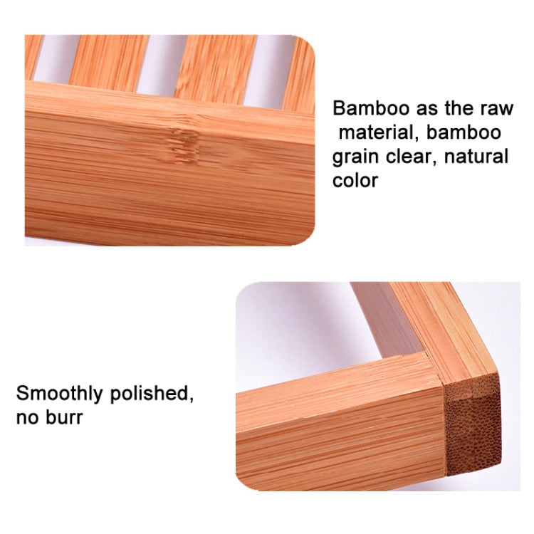 Bamboo Non-slip Bathtub Shelf Multifunctional Soaking Shelf, Color: Bamboo Color - Shelves by PMC TechLife | Online Shopping South Africa | PMC TechLife