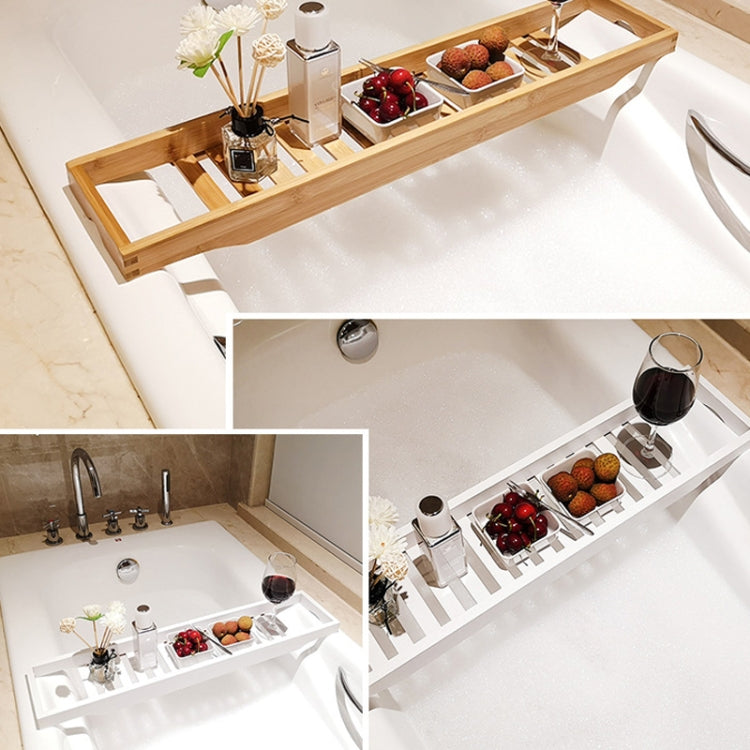 Bamboo Non-slip Bathtub Shelf Multifunctional Soaking Shelf, Color: Bamboo Color - Shelves by PMC TechLife | Online Shopping South Africa | PMC TechLife