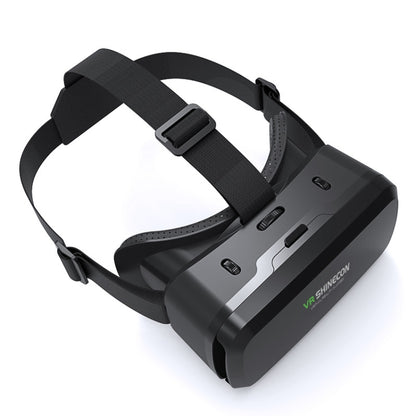VR SHINECON G06A+B01 Handle Mobile Phone VR Glasses 3D Virtual Reality Head Wearing Gaming Digital Glasses - VR Headset by VR SHINECON | Online Shopping South Africa | PMC Jewellery