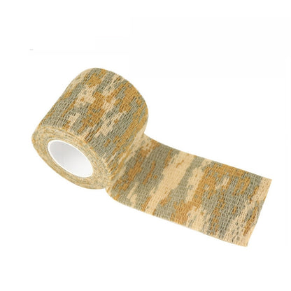 4.5m X 5cm Self-Adhesive Non-Woven Outdoor Camouflage Tape Bandage(Desert Camouflage No. 2) - Physiotherapy Sports Tape by PMC Jewellery | Online Shopping South Africa | PMC Jewellery
