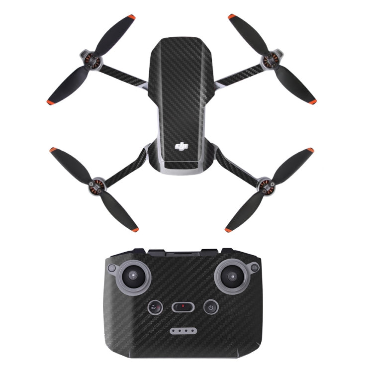 Sunnylife MM2-TZ452 For DJI Mini 2 Waterproof PVC Drone Body + Arm + Remote Control Decorative Protective Stickers Set(Carbon Pattern Black) - Stickers by Sunnylife | Online Shopping South Africa | PMC Jewellery | Buy Now Pay Later Mobicred