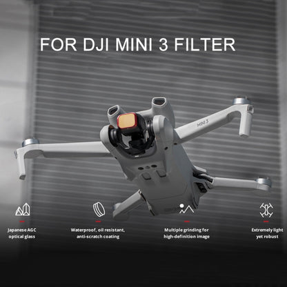 For DJI Mini 3 PGYTECH Filter Aluminum Alloy Drone Filter,Spec: ND 16/64/128/256 - Other by PGYTECH | Online Shopping South Africa | PMC Jewellery | Buy Now Pay Later Mobicred