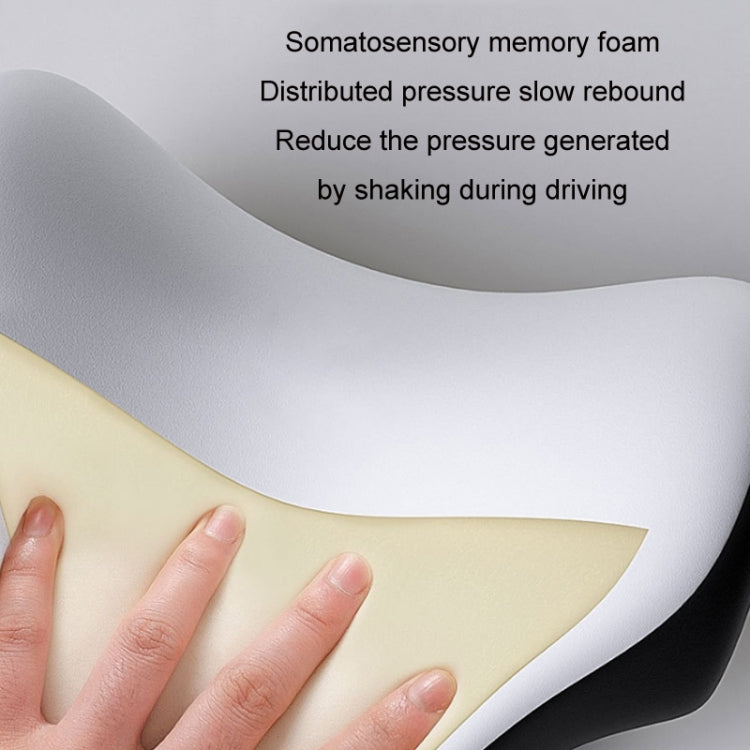 A09 5D Car Universal Adjustment U-shaped Memory Foam Headrest, Color: Gray - Seat Accessories by PMC TechLife | Online Shopping South Africa | PMC TechLife | Buy Now Pay Later Mobicred