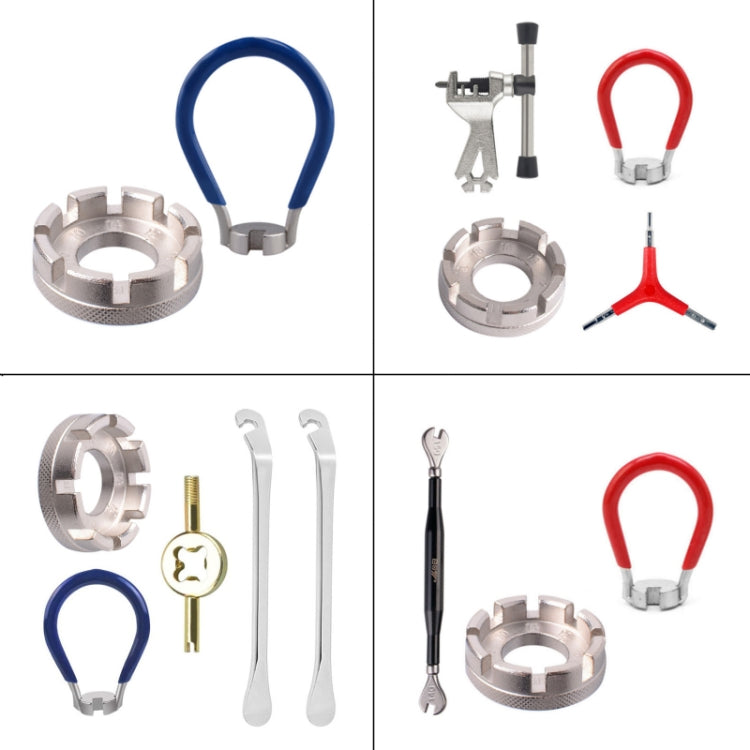 4pcs/set Spoke Tools Chrome Molybdenum Steel Mountain Bike Spoke Wrench Set - Maintenance tools by PMc TechLife | Online Shopping South Africa | PMc TechLife | Buy Now Pay Later Mobicred