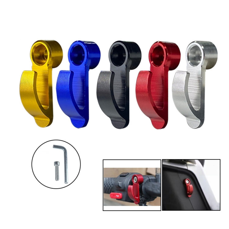 2pcs Motorcycle Modified Helmet Hook Scooter Side Storage Hook(Black) - Holder by PMC TechLife | Online Shopping South Africa | PMC TechLife