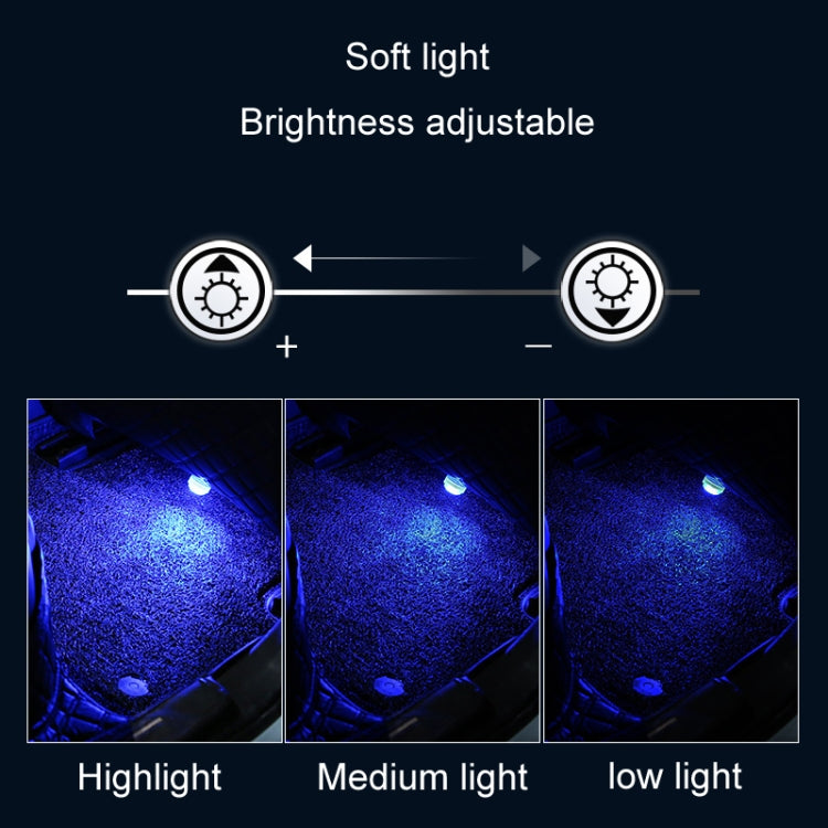 Car Modification Wireless Colorful Remote Control Atmosphere Light, Specification: 4 Lights +1 RC - Atmosphere lights by PMC Jewellery | Online Shopping South Africa | PMC Jewellery | Buy Now Pay Later Mobicred