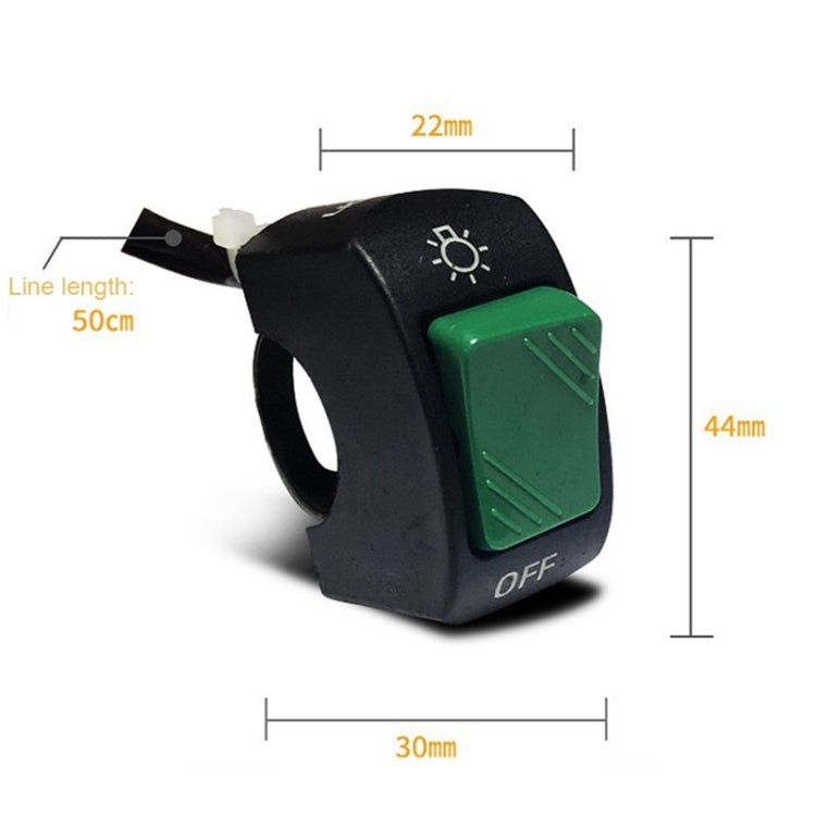 TF-1796 Electric Motorcycle Retrofit Accessories Double Flash Warning Light Switch(Random Color Delivery) - Electrical System by PMC TechLife | Online Shopping South Africa | PMC TechLife
