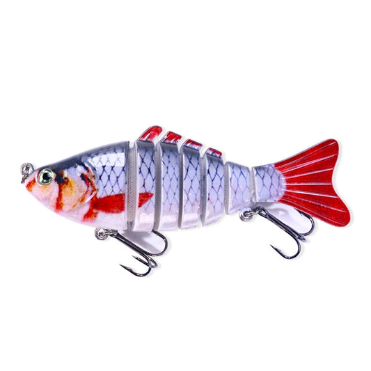 HENGJIA JM062 7 Section Fish Fake Lures VIB Minnow Fishing Lures, Size: 10cm 15g(2) - Fishing Lures by HENGJIA | Online Shopping South Africa | PMC Jewellery | Buy Now Pay Later Mobicred