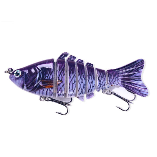 HENGJIA JM062 7 Section Fish Fake Lures VIB Minnow Fishing Lures, Size: 10cm 15g(4) - Fishing Lures by HENGJIA | Online Shopping South Africa | PMC Jewellery | Buy Now Pay Later Mobicred