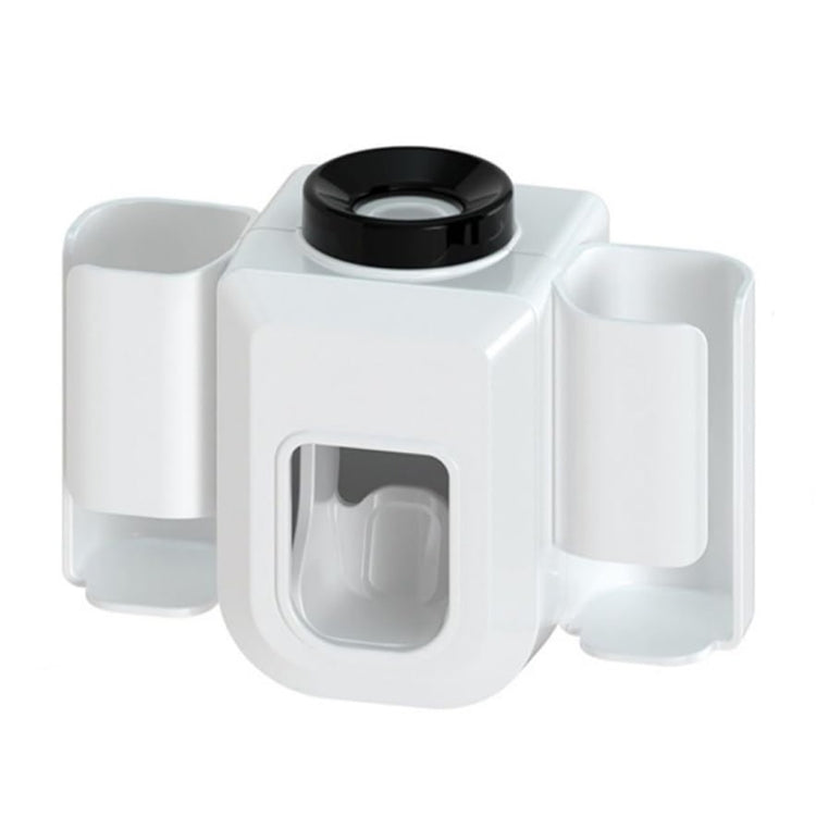 Electric Toothbrush Holder Automatic Toothpaste Squeezer Bathroom Wall Mounted Toothpaste Holder(White) - Toothpaste Squeezing Device by PMC TechLife | Online Shopping South Africa | PMC TechLife