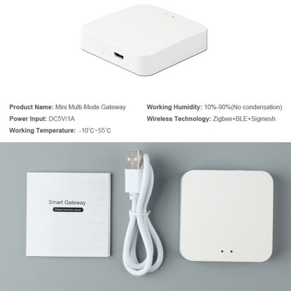 Tuya Intelligent Wireless Gateway Bluetooth Mesh+Zigbee Multimode Network Remote Control Full House Smart Device - Smart Switch by PMC Jewellery | Online Shopping South Africa | PMC Jewellery | Buy Now Pay Later Mobicred