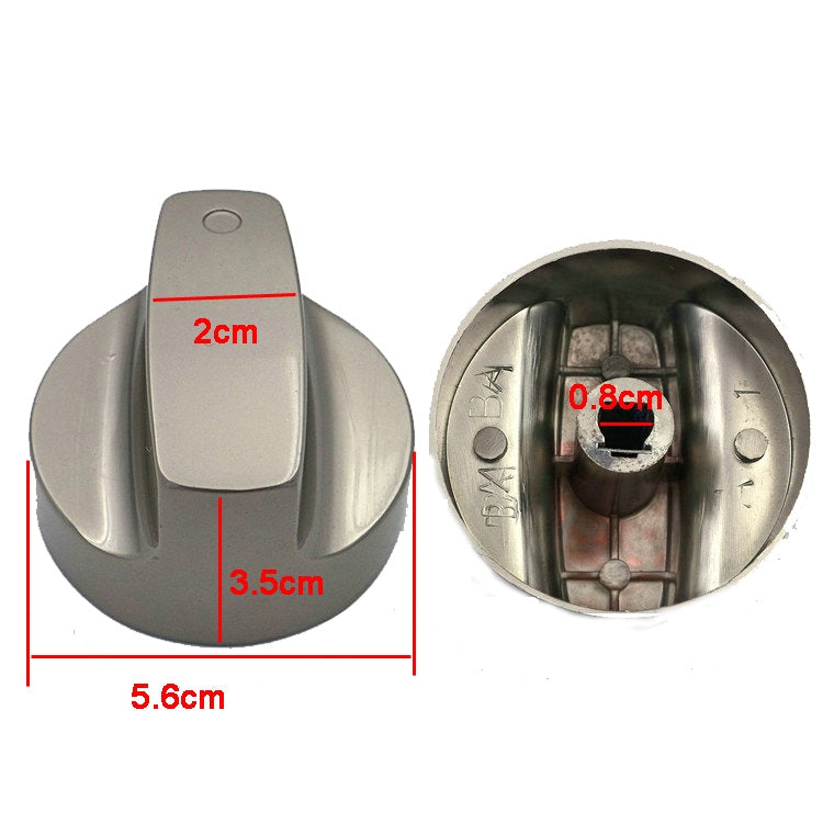 8mm Oven Rotary Switch Gas Stove Control Knobs - Cooktop Parts by PMC TechLife | Online Shopping South Africa | PMC TechLife | Buy Now Pay Later Mobicred