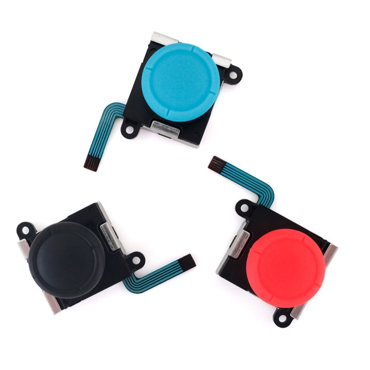 For Nintendo Switch 2pcs Game Console 3D Left Right Interoperability Rocker Remote Sensing Joystick(Blue) - Switch Spare Parts by PMC Jewellery | Online Shopping South Africa | PMC Jewellery