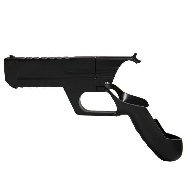 For Meta  Quest 2 VR Controller 1pair Sturdy Shooting Handle Holder(Black) - VR Accessories by PMC TechLife | Online Shopping South Africa | PMC TechLife | Buy Now Pay Later Mobicred