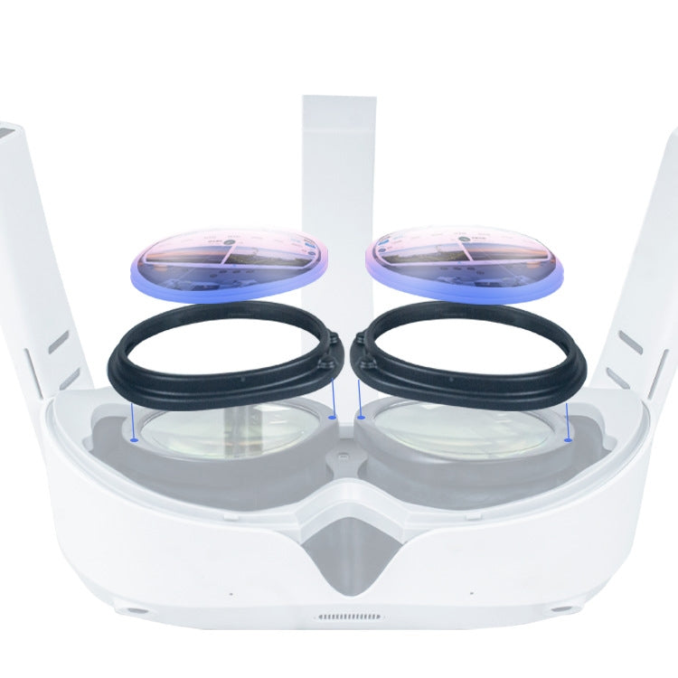 For Pico 4 Myopia Lens Magnetic Eyeglass Frame.Spec: Glasses Frame - VR Accessories by PMC TechLife | Online Shopping South Africa | PMC TechLife | Buy Now Pay Later Mobicred