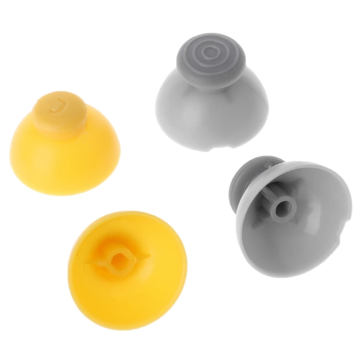 For Nintendo Gamecube NGC Controller 10pcs Joystick Cap Replacement Parts(Yellow) - Switch Spare Parts by PMC TechLife | Online Shopping South Africa | PMC TechLife