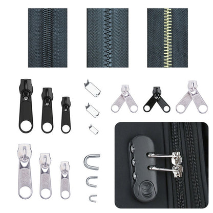 84pcs Zinc Alloy Painted Nylon Zipper Puller Set For Clothing Tent Install - DIY Apparel Sewing by PMC Jewellery | Online Shopping South Africa | PMC Jewellery | Buy Now Pay Later Mobicred