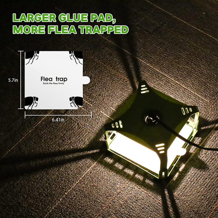 2pcs SK121 Square Fly Trap Flea Trap Pet Household Flea Light Catcher(AU Plug) - Traps by PMC TechLife | Online Shopping South Africa | PMC TechLife | Buy Now Pay Later Mobicred