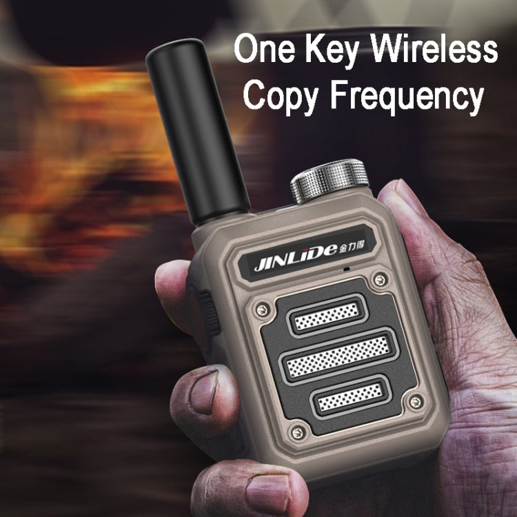 JINLIDE 3-5km 8W 6000mAh Hand-held Walkie Talkie Wireless Copy Frequency Ham Radio(Green) - Handheld Walkie Talkie by PMC TechLife | Online Shopping South Africa | PMC TechLife | Buy Now Pay Later Mobicred