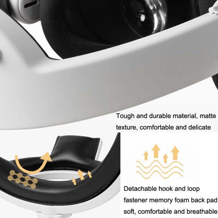 Hifylux Q2-TD79 For Oculus Quest 2 Decompression Comfortable Headband Set VR Glasses Accessories(White) - VR Accessories by PMC Jewellery | Online Shopping South Africa | PMC Jewellery | Buy Now Pay Later Mobicred