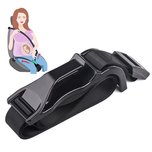 Pregnant Car Seat Belt Anti Stranglehold Belly Protection Fetal Regulator(Black) - Seat Belts & Padding by PMC Jewellery | Online Shopping South Africa | PMC Jewellery | Buy Now Pay Later Mobicred