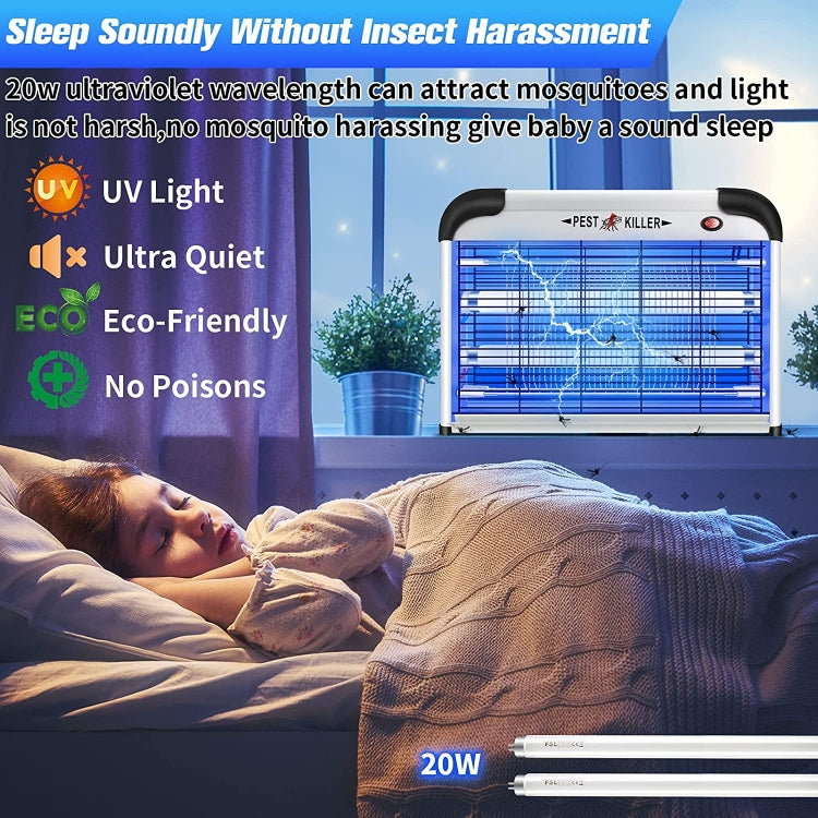 SK611 Indoor Household 20W Electric Shock Mosquito Killer Lamp High Voltage Hotel Fly Killer Lamp(AU Plug) - Repellents by PMC Jewellery | Online Shopping South Africa | PMC Jewellery | Buy Now Pay Later Mobicred