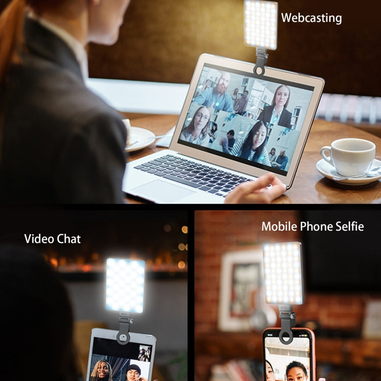 V11 Cool & Warm  With Screen  5W Mobile Phone Fill Light Live Broadcast Pocket Light - Selfie Light by PMC TechLife | Online Shopping South Africa | PMC TechLife | Buy Now Pay Later Mobicred