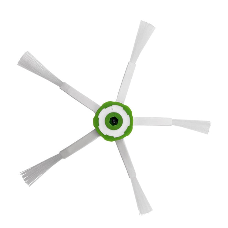 For iRobot i7 i7+ E5 E6 i3 Vacuum Cleaner Accessories 6pcs Pentagonal Side Brush - For iRobot Accessories by PMc TechLife | Online Shopping South Africa | PMc TechLife | Buy Now Pay Later Mobicred